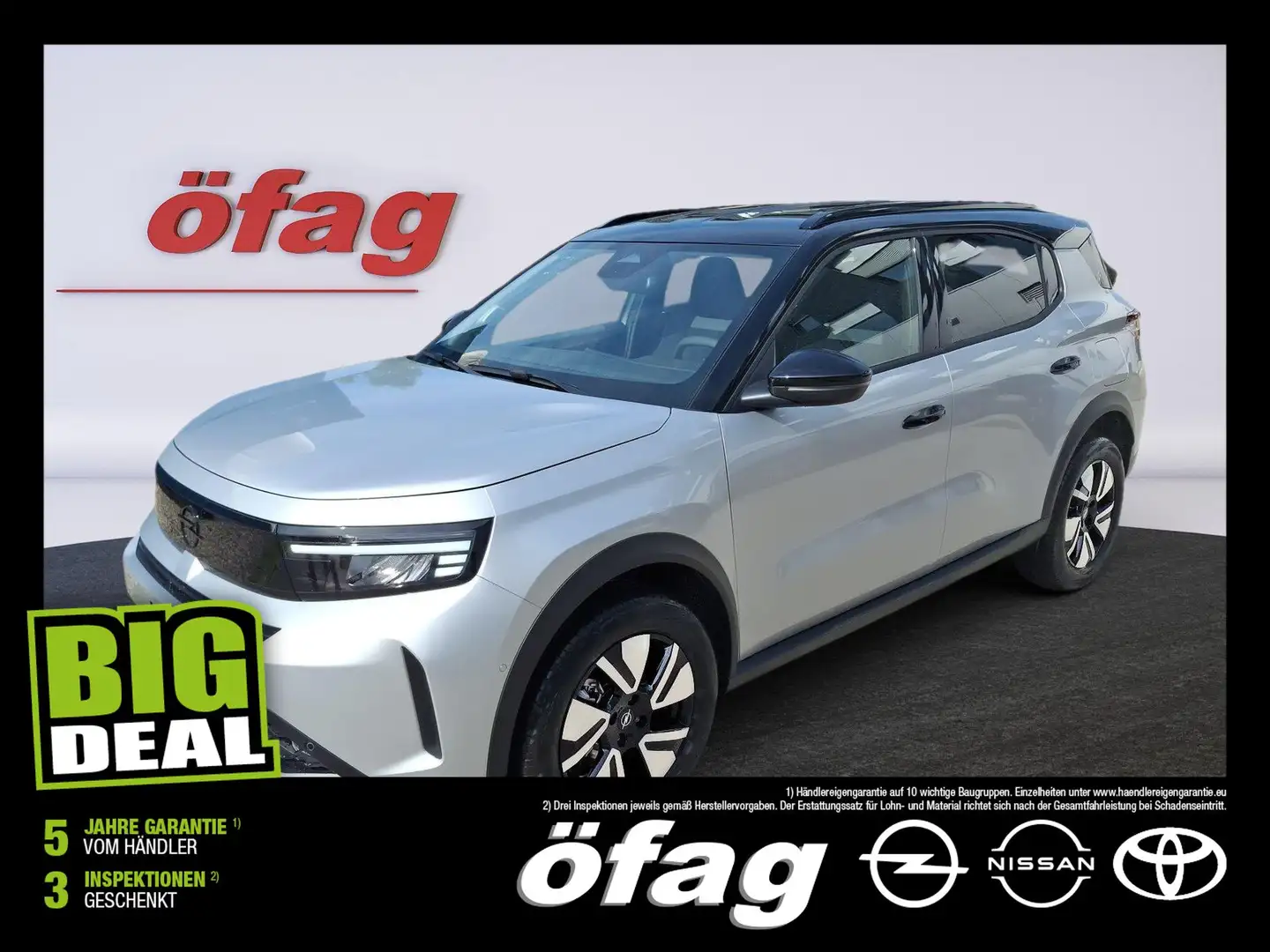Opel Frontera 1.2 DI MHEV GS Aut. Silber - 1