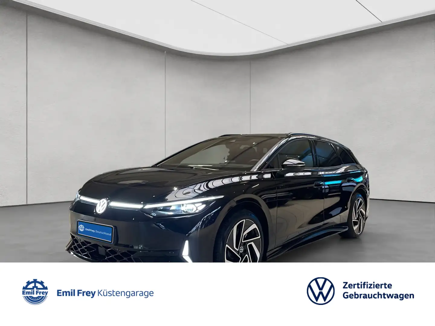 Volkswagen ID.7 Tourer GTX 4Motion AHK/Pano/Wärmepumpe Schwarz - 1