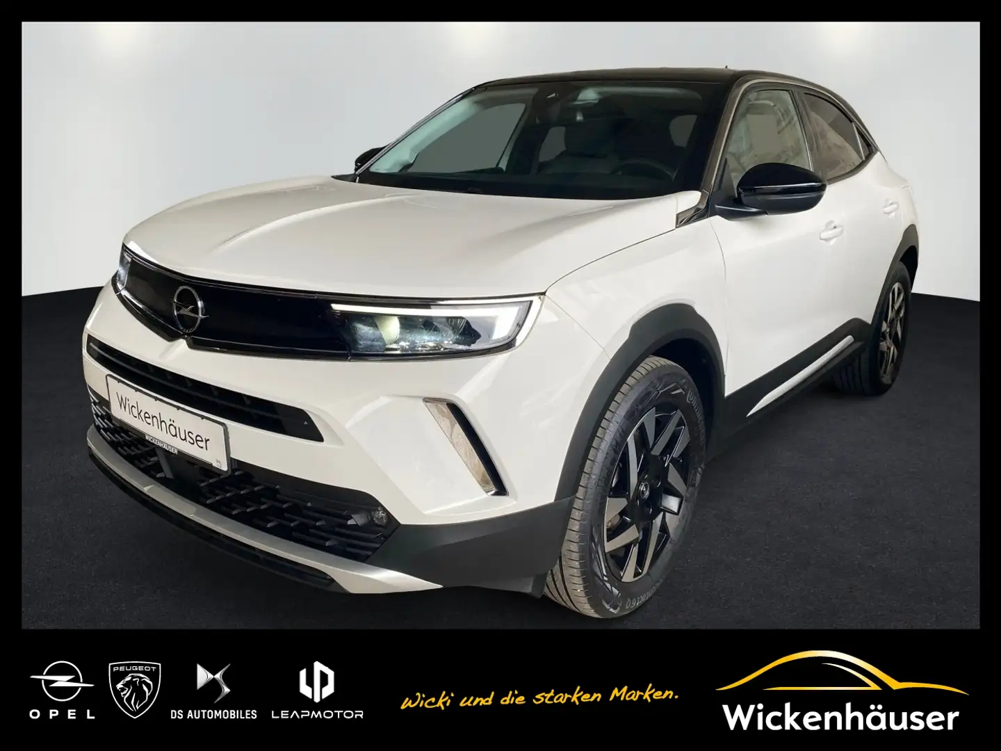 Opel Mokka-E Mokka e Elegance ACC+LED+SHZ+Fernlichtass.+Kam. Weiß - 1