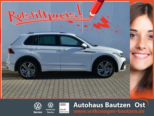 Volkswagen Tiguan 2.0 TDI DSG R Line AHK/MATRIX/19 ZOLL/NAVI/BUSINE