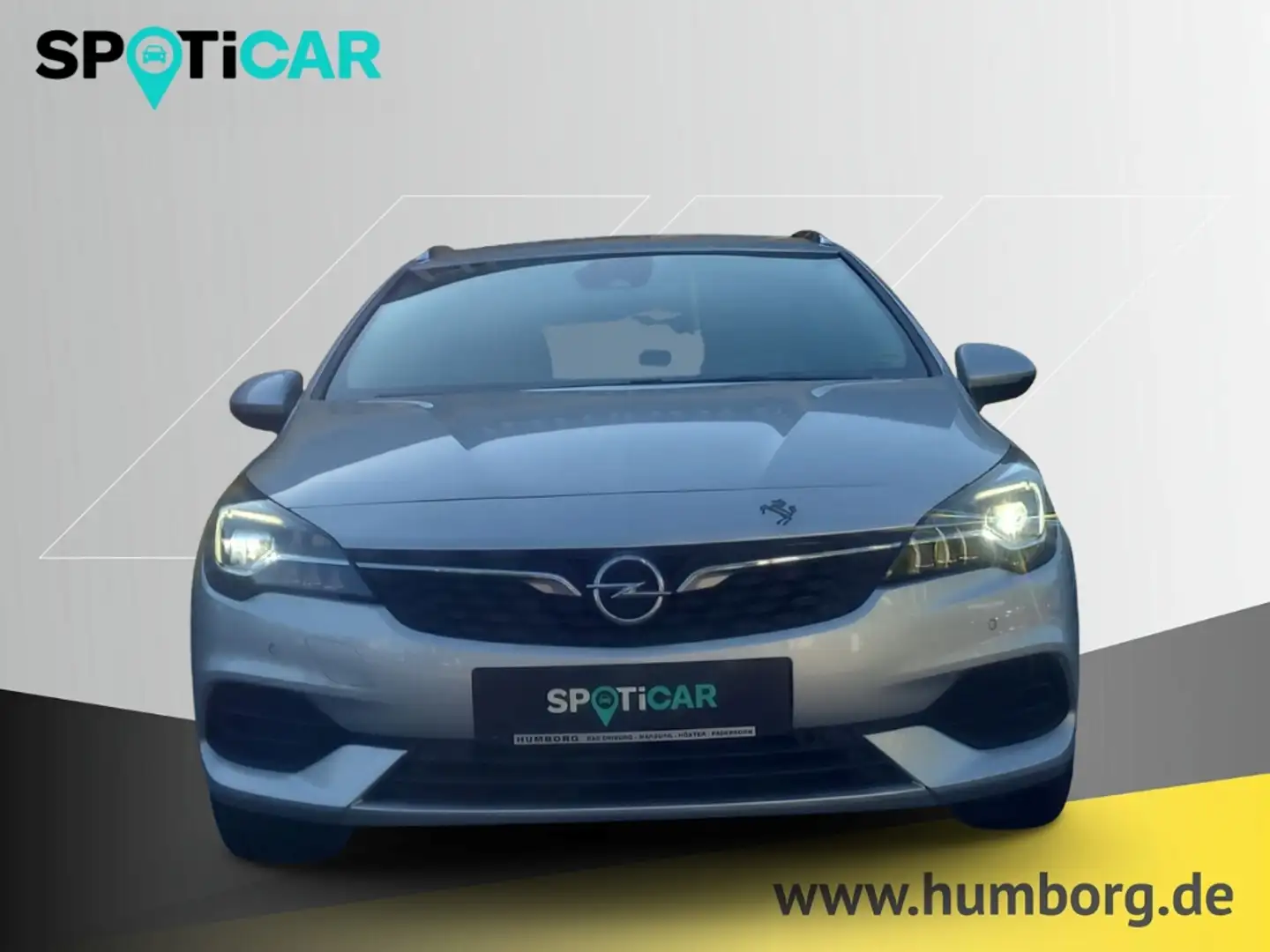 Opel Astra K Sports Tourer Elegance 1.5 D Automatik, Navi, Al Plateado - 2