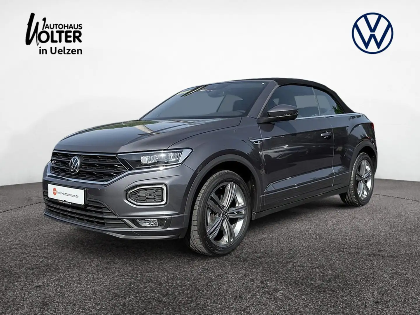 Volkswagen T-Roc Cabriolet 1.5 TSI R-Line Navi LED SHZ A Grau - 1