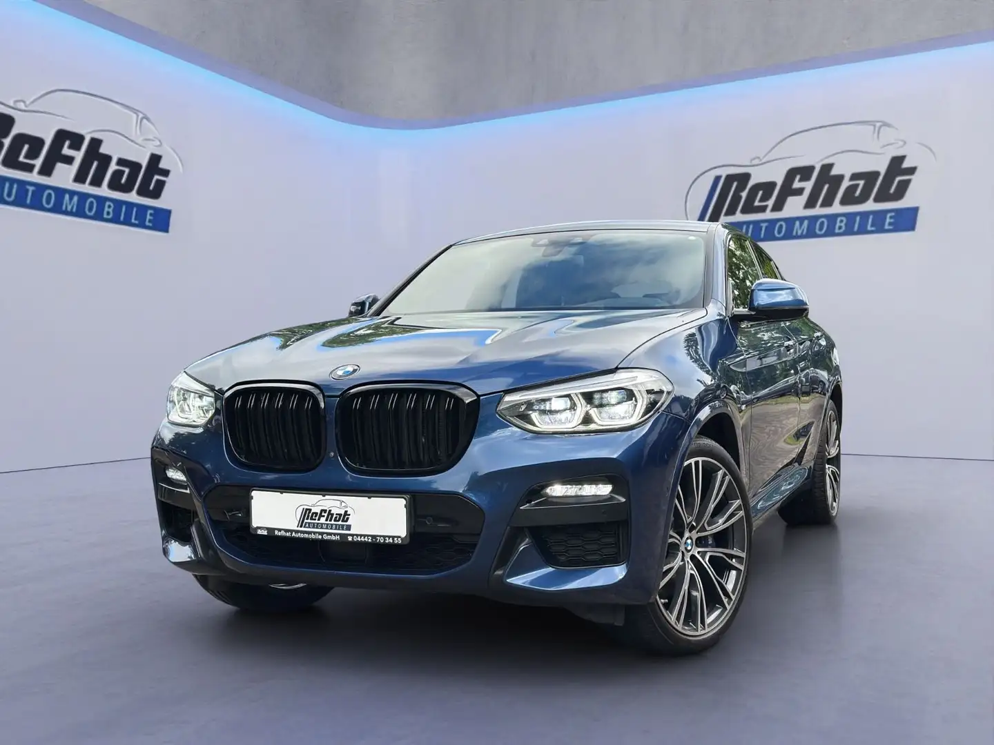 BMW X4 xDrive 30d M-Paket-Sport*LASER*ACC*K-GO*HUD* Blau - 1