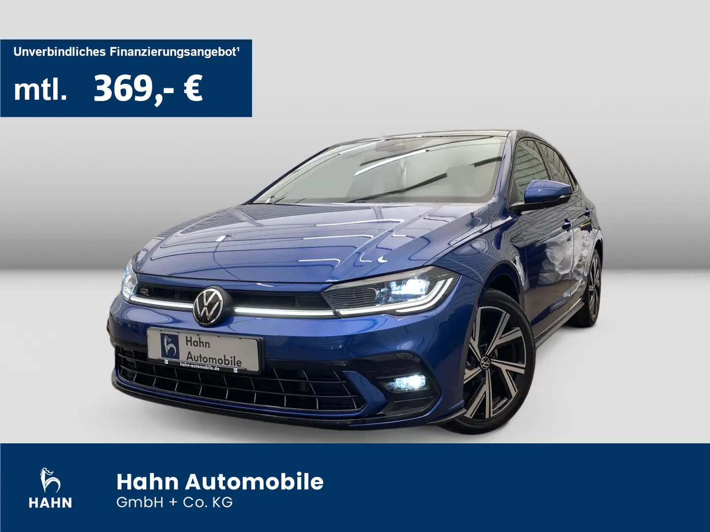 Volkswagen Polo 1.0 TSI DSG R-Line ACC Navi IQ-Light CAM Blau - 1