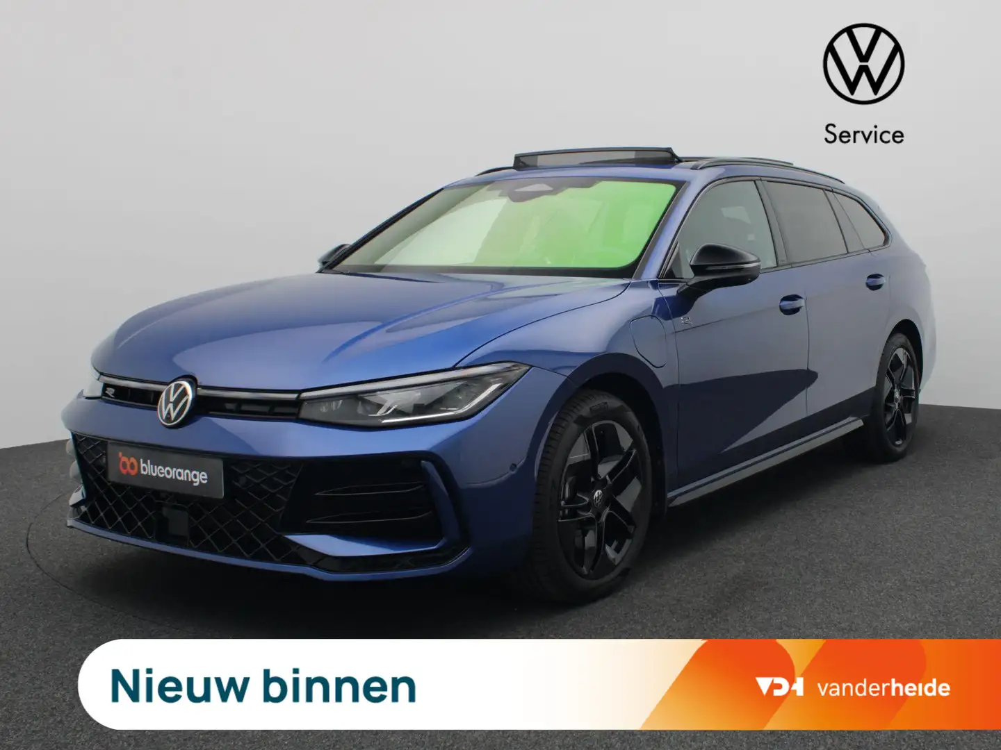 Volkswagen Passat Variant 1.5 eHybrid R-Line Edition 272PK DSG black style, Blauw - 1
