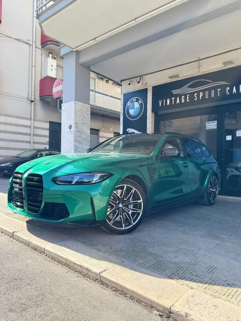 BMW M3 M3 Touring 3.0 Competition M xdrive auto Grün - 1