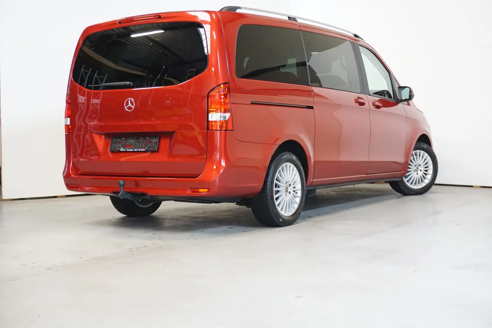 Mercedes-Benz V 220 L2 - TREKHAAK 2500 KG  - DISTRONIC Rouge - 2