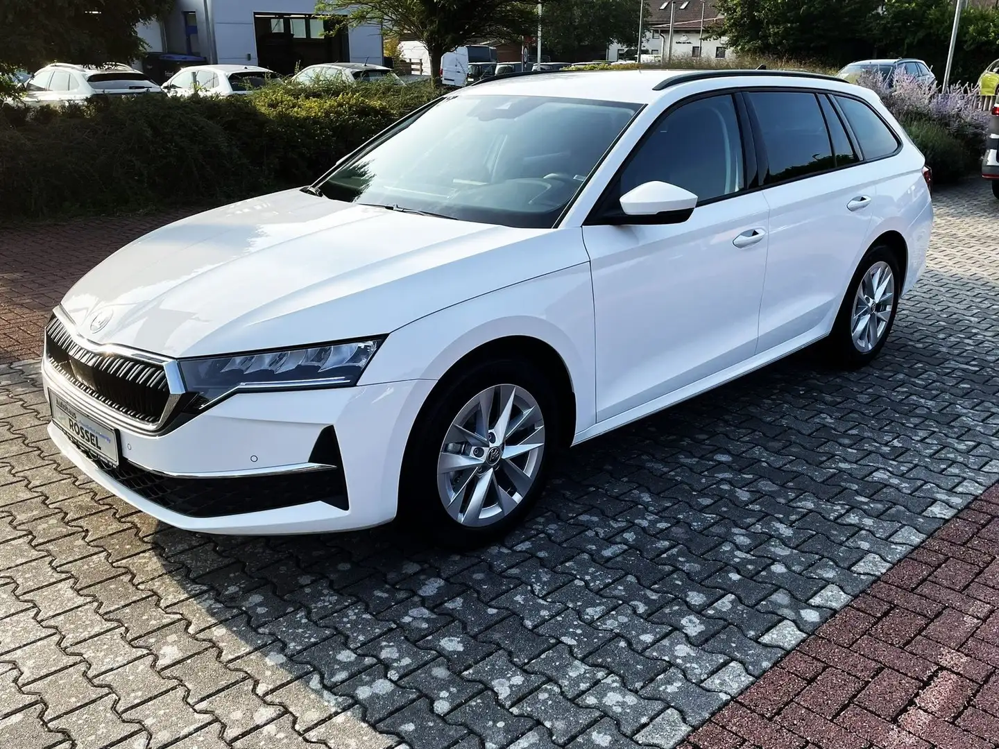 Skoda Octavia Combi DSG 2.0 TDI Selection Alu 17" LED Weiß - 1