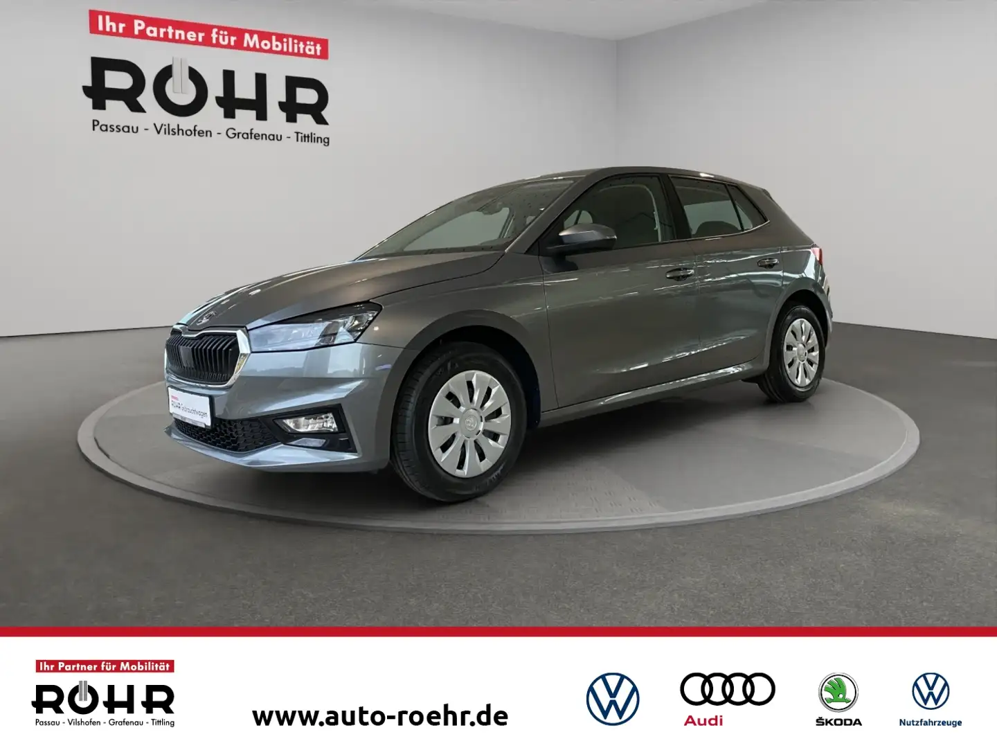 Skoda Fabia Selection (LED.DAB.PDC.GRA.SHZ) 1.0 TSI DSG Grijs - 1