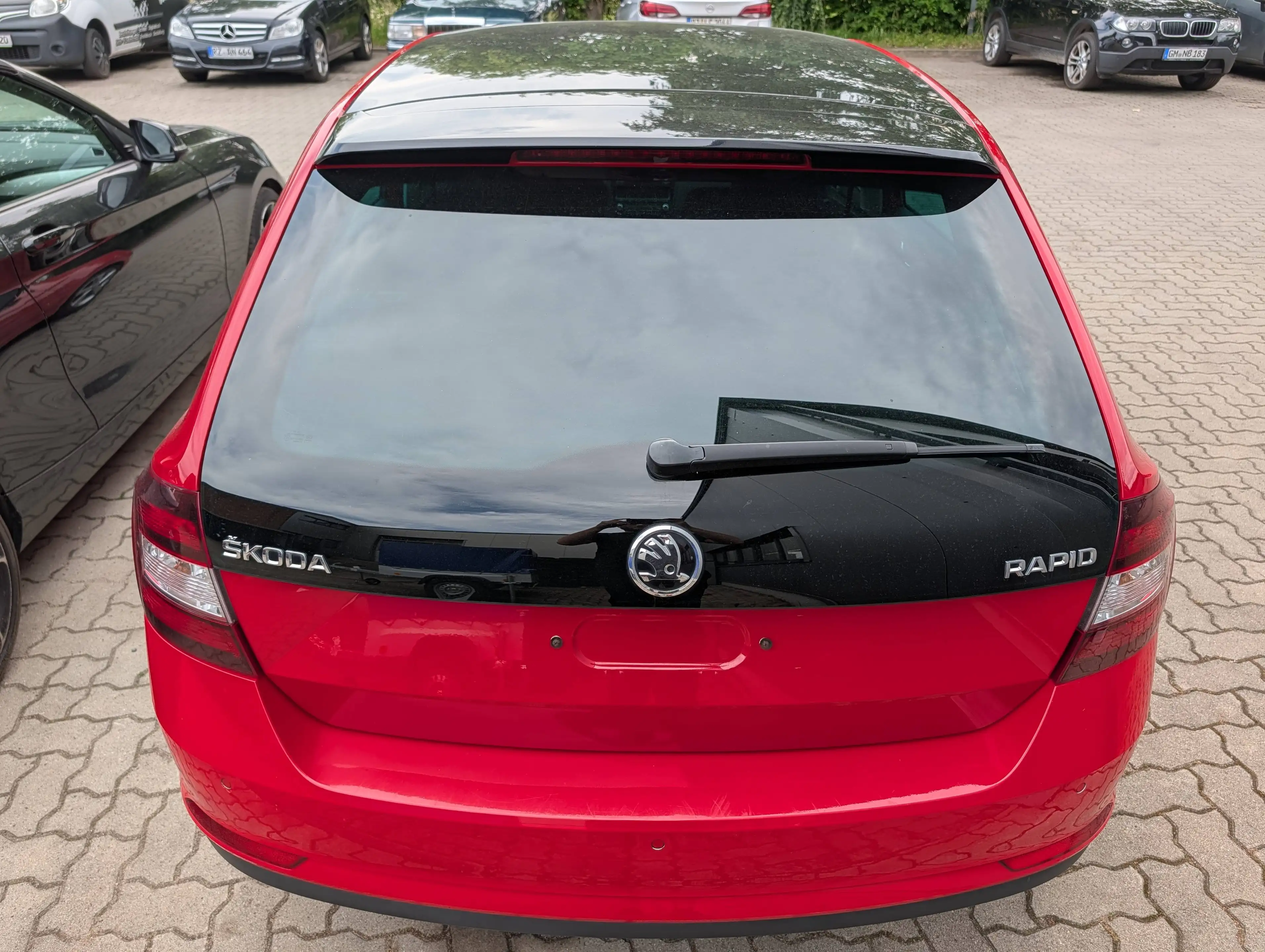 Skoda Rapid/Spaceback Elegance | Tempomat | Klimaautomatik | Leder-/Multifunktionslenkrad | Panoramadach — photo 3