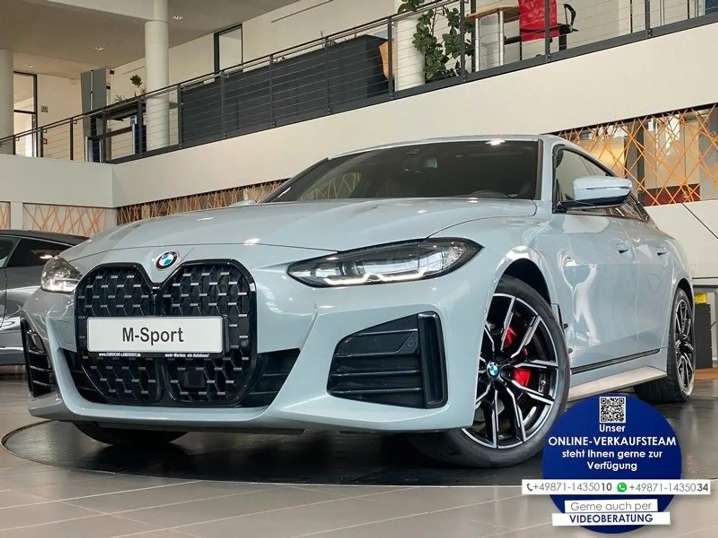 BMW 420 M-Sport Pro CockpitProf H&K ACC Grigio - 1