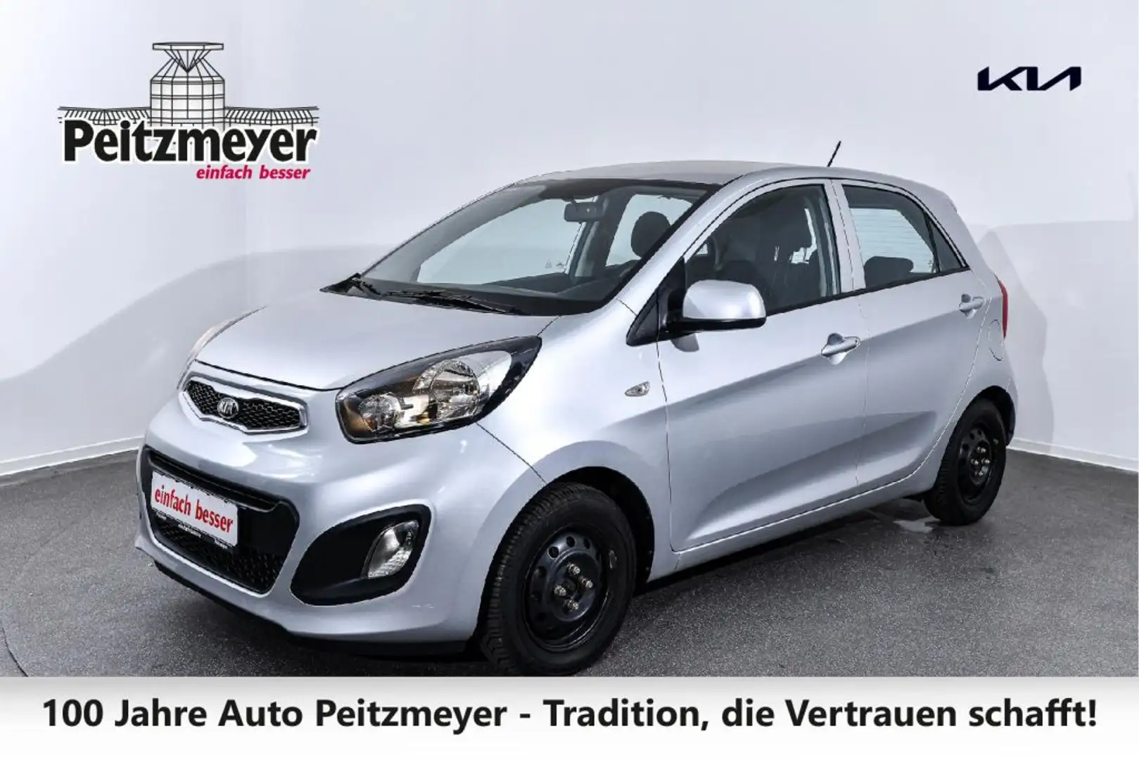 Kia Picanto 1.2 Aut. Spirit Silber - 1