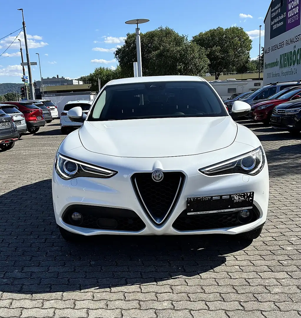 Alfa Romeo Stelvio Super 2,2 ATX AWD Weiß - 1