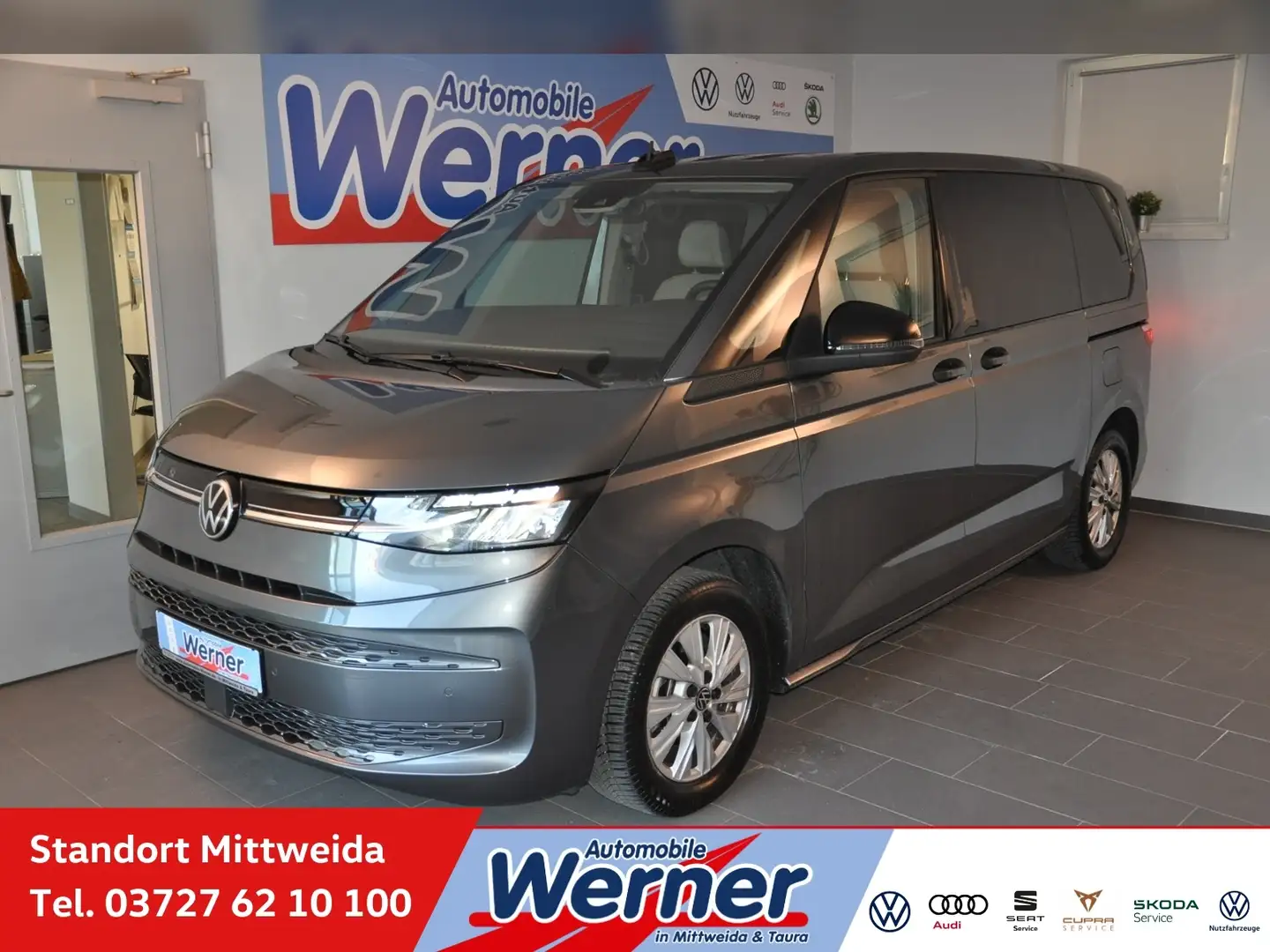 Volkswagen T7 Multivan Life 2.0TDI NaviPro AHK LED ACC Grau - 1