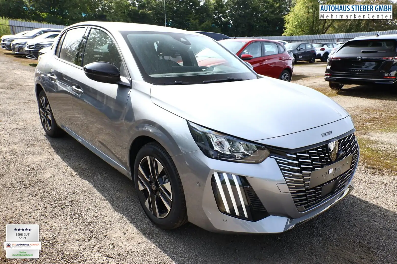Peugeot 208 100 Allure ACC Kam SHZ PDC LED 16Z BT 4JGar 74 ... Grijs - 2