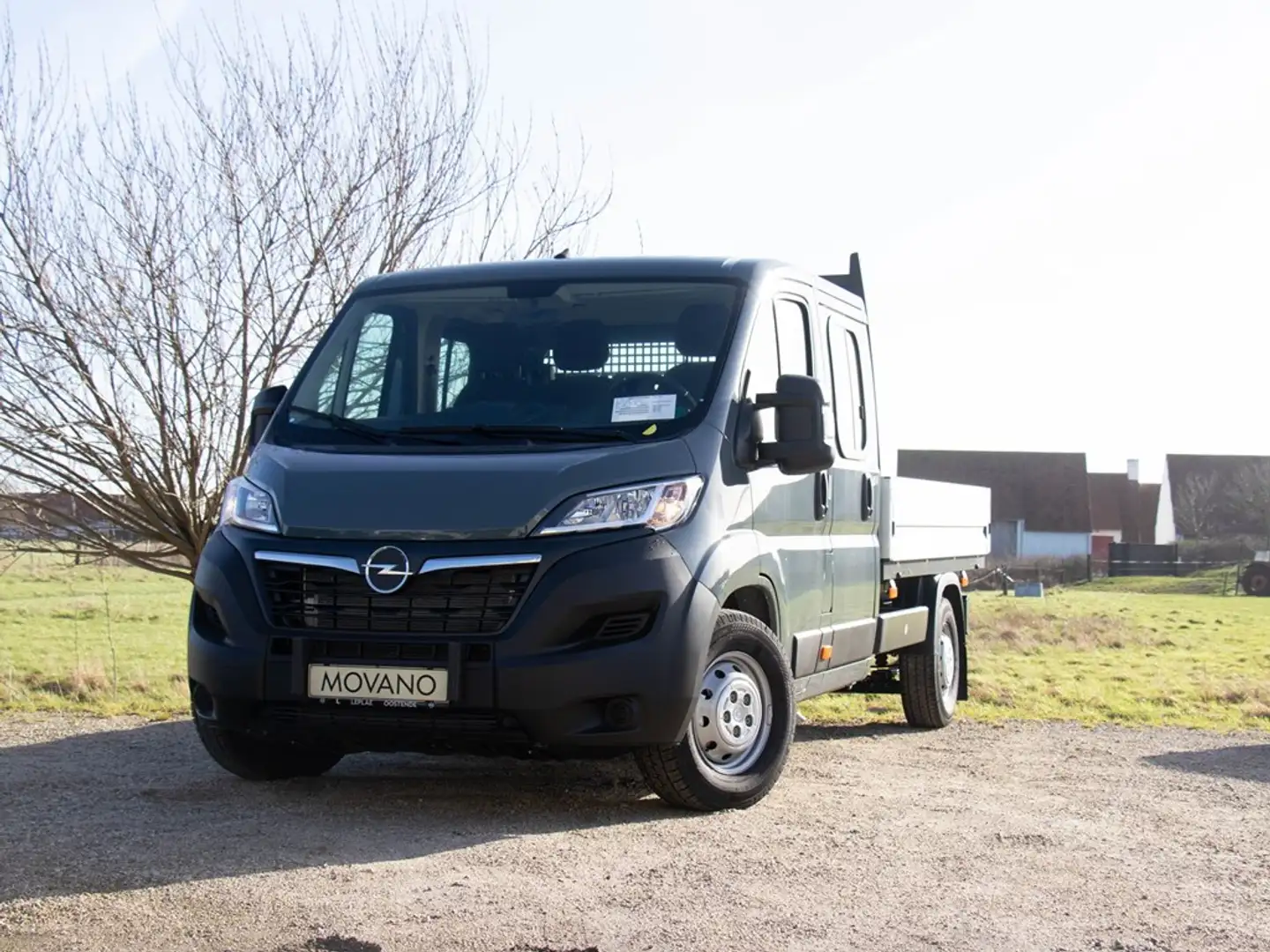 Opel Movano DUBBELE CABINE OPEN LAADBAK 2.2 165PK*NAVI*DEMO Grijs - 1