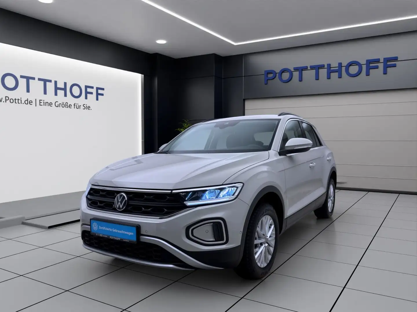 Volkswagen T-Roc 1.0 TSI LIFE KAMERA PDC SITZHZG KLIMA Grau - 1