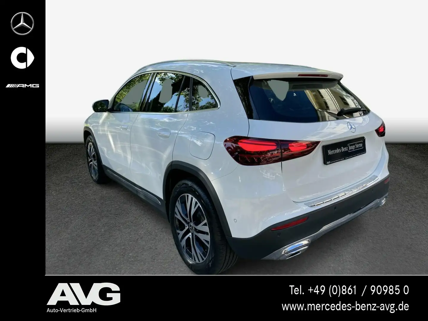 Mercedes-Benz GLA 180 GLA 180 d Progressive-Advanced AHK MBUX LED RKam Blanc - 2