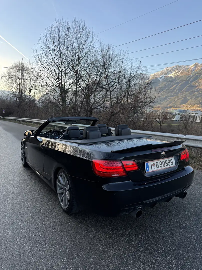 BMW 330 BMW 3er-Reihe E93 330d N57 M-Paket ab Werk Cabrio Schwarz - 2
