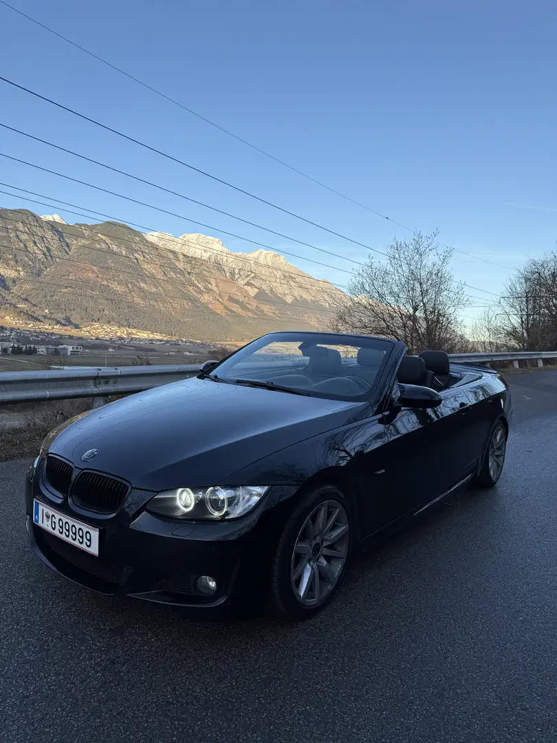 BMW 330 BMW 3er-Reihe E93 330d N57 M-Paket ab Werk Cabrio Schwarz - 1
