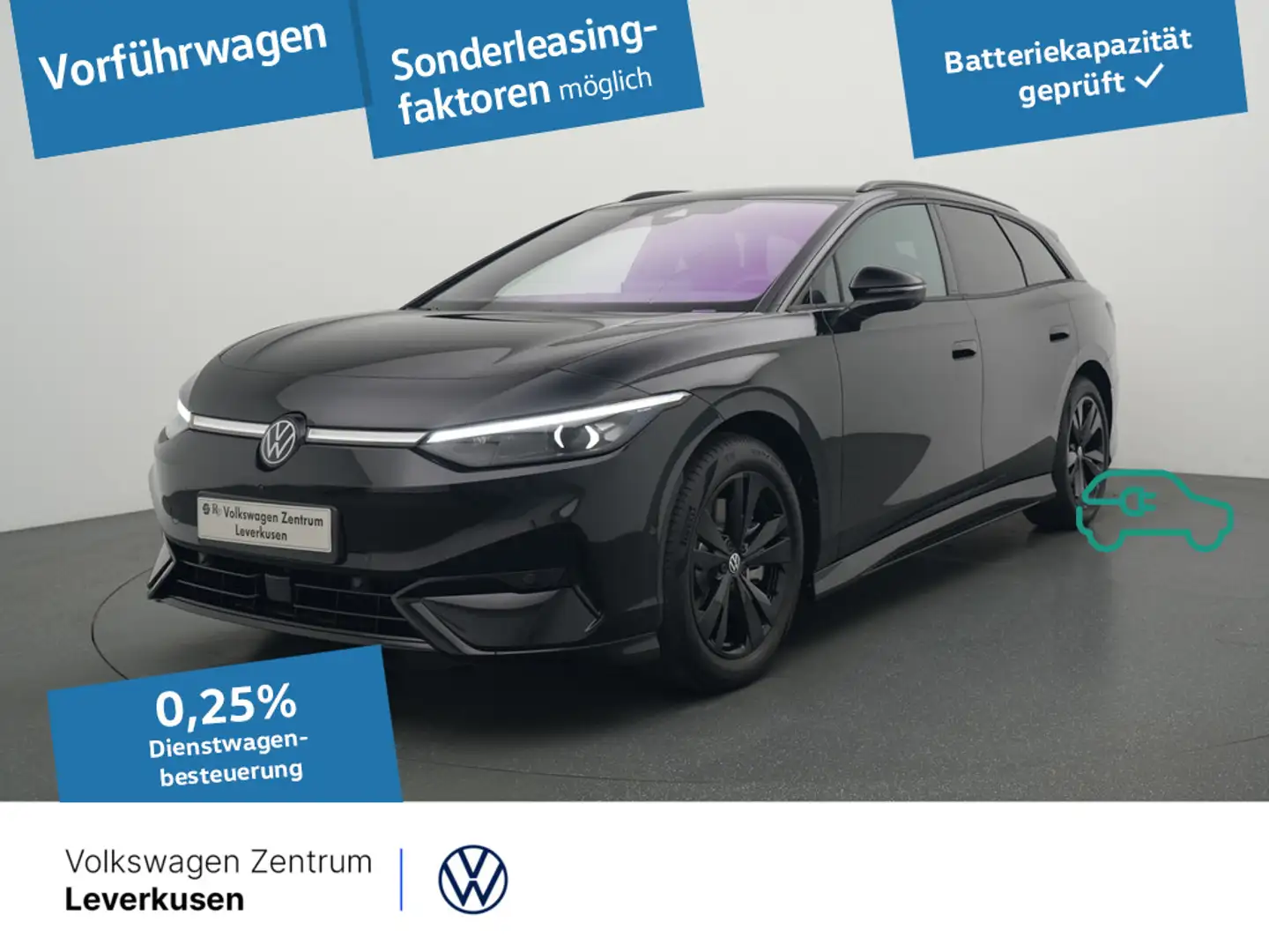 Volkswagen ID.7 Tourer Pro MATRIX ACC AHK KAM360° DCC HU Schwarz - 1