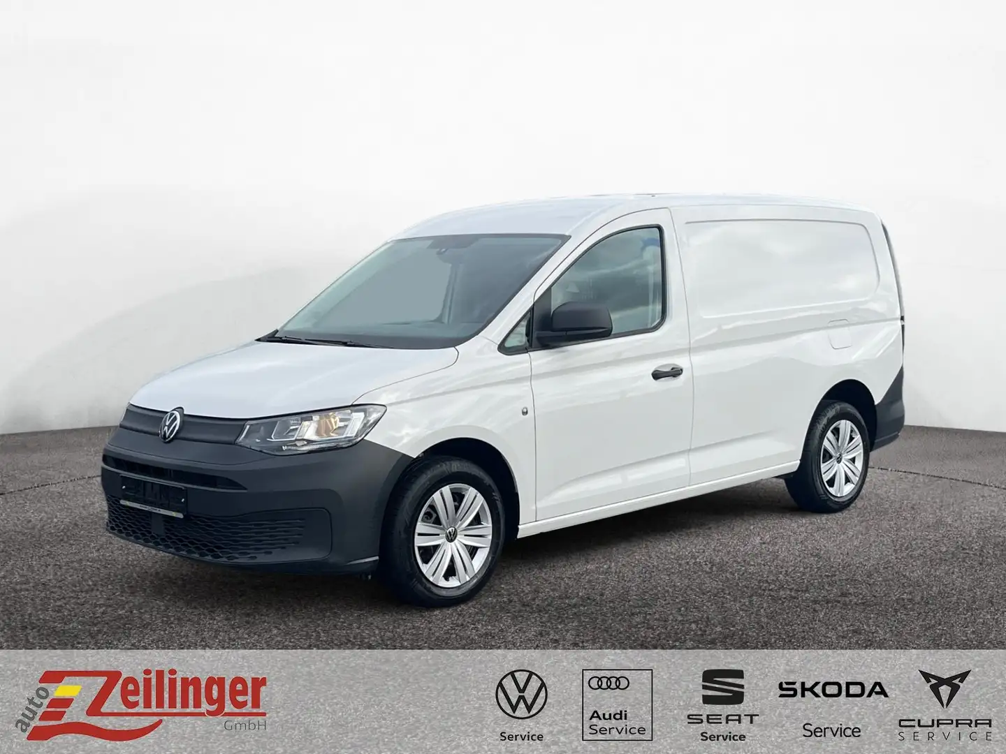 Volkswagen Caddy Maxi Cargo TDI|LANGER RADSTAND|KLIMA|DAB Weiß - 1