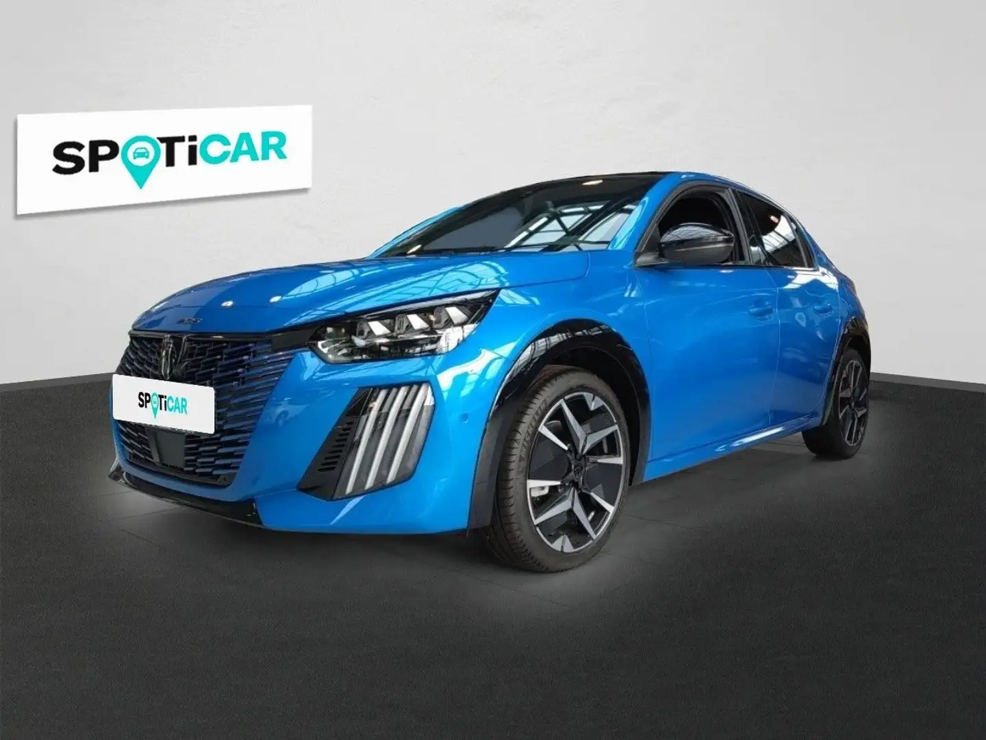 Peugeot 208 GT Panoramadach, Navi, Alcantara, LED Blau - 1