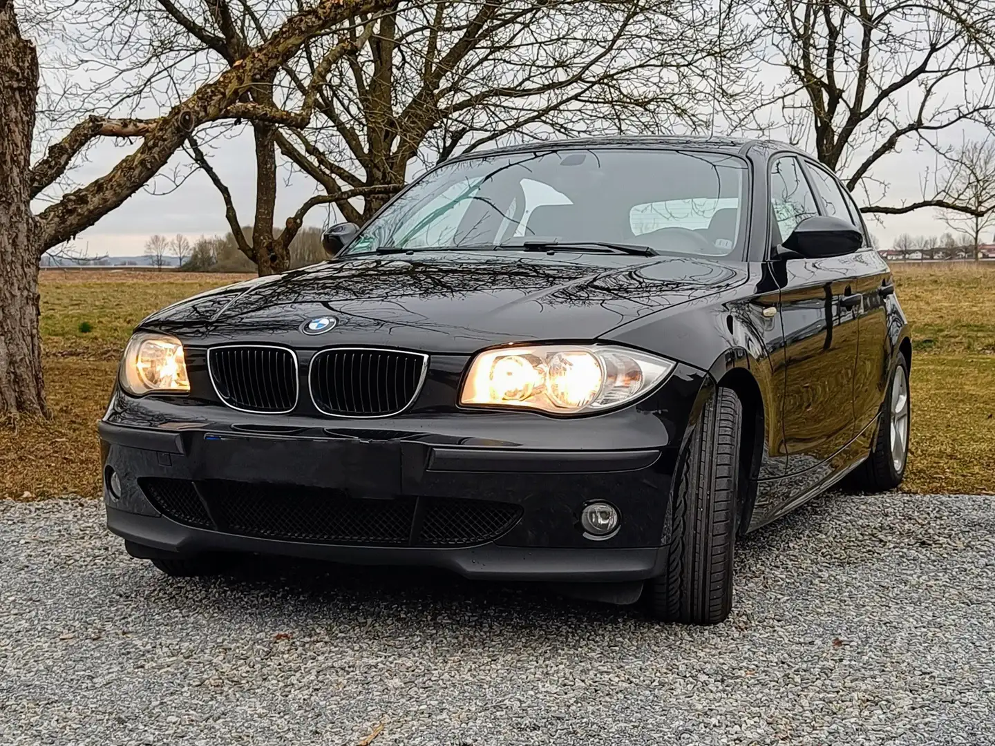 BMW 118 1er Diesel (5-Türer) 118d Schwarz - 1