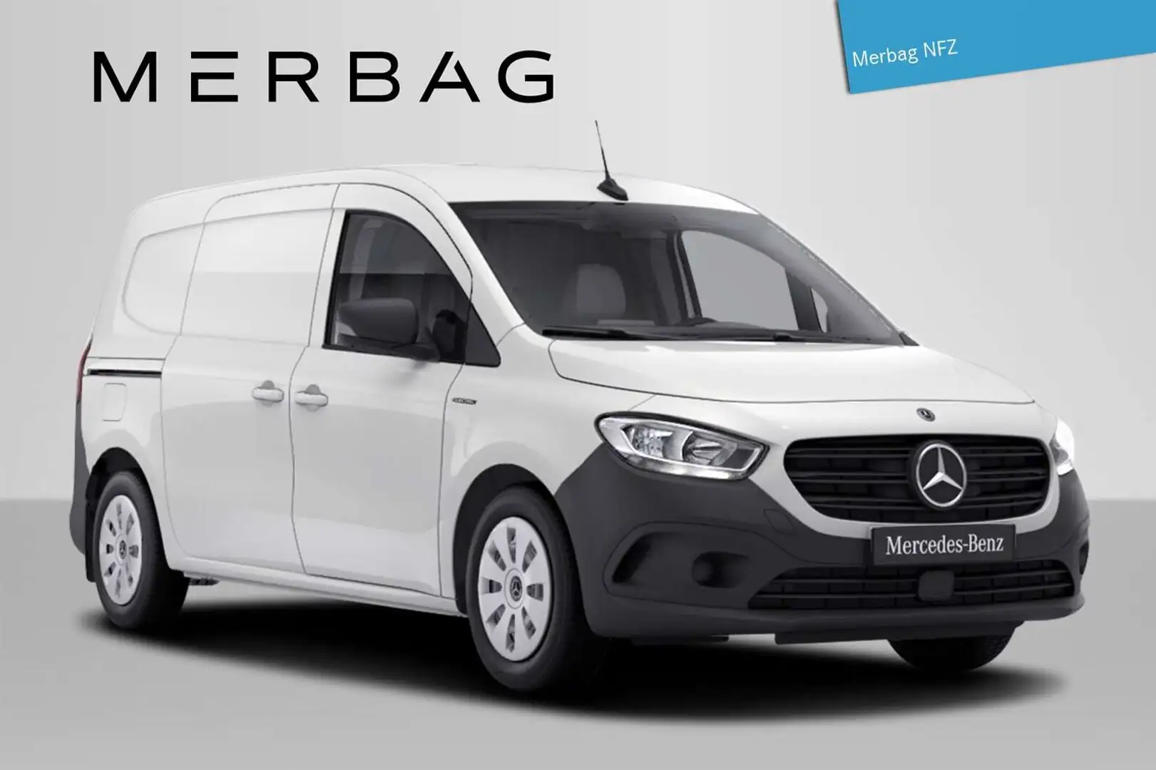 Mercedes-Benz Citan eCitan Kasten PRO Lang  Modellgeneration 0/Navi/BC Blanc - 1