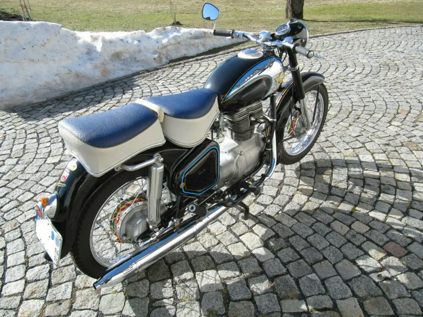 Simson AWO 425 Negro - 2