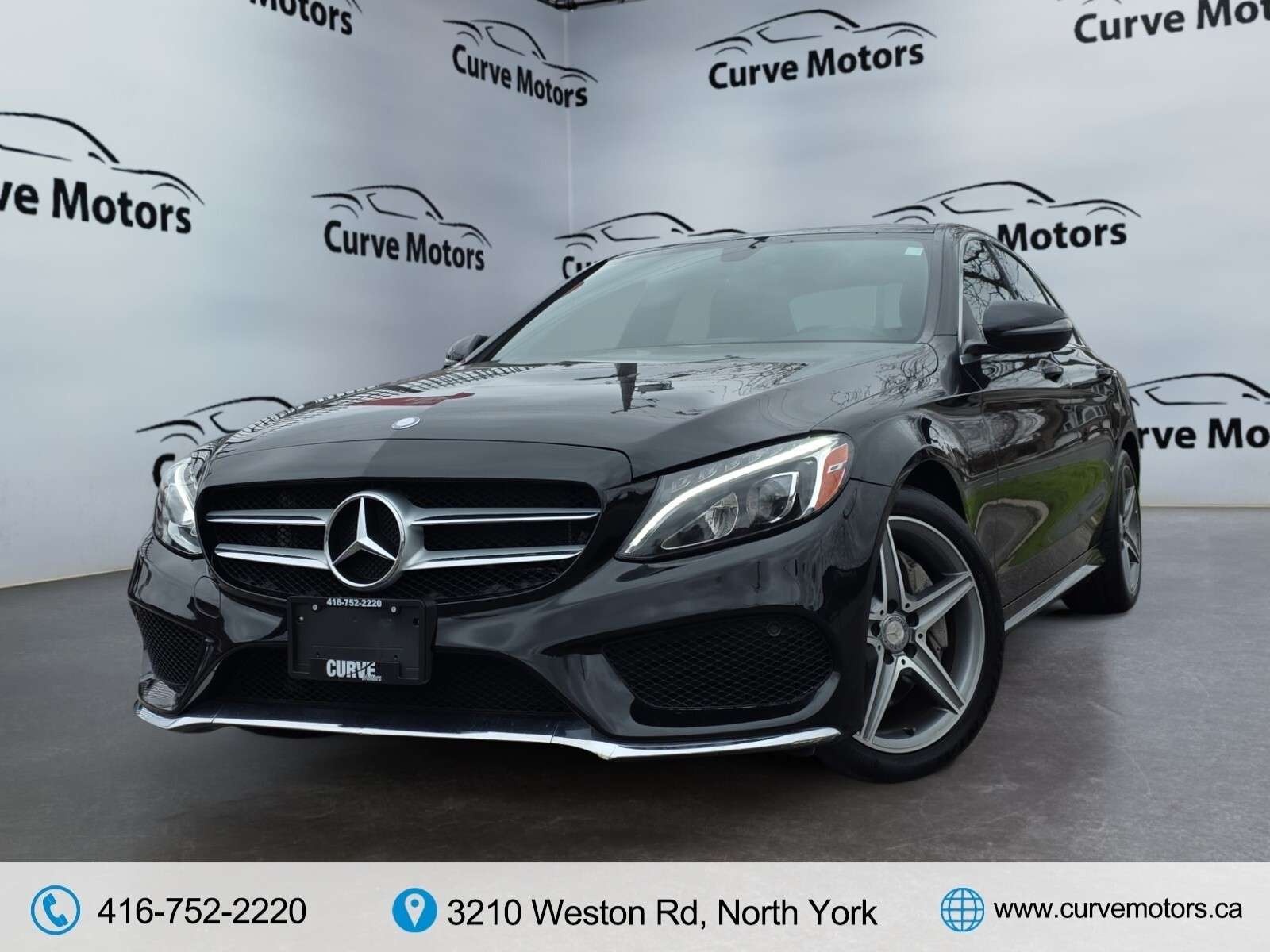 2016 Mercedes-Benz C-Class C300 4MATIC AMG PKG * NO ACCIDENTS / PANO / BLIND — снимка 1