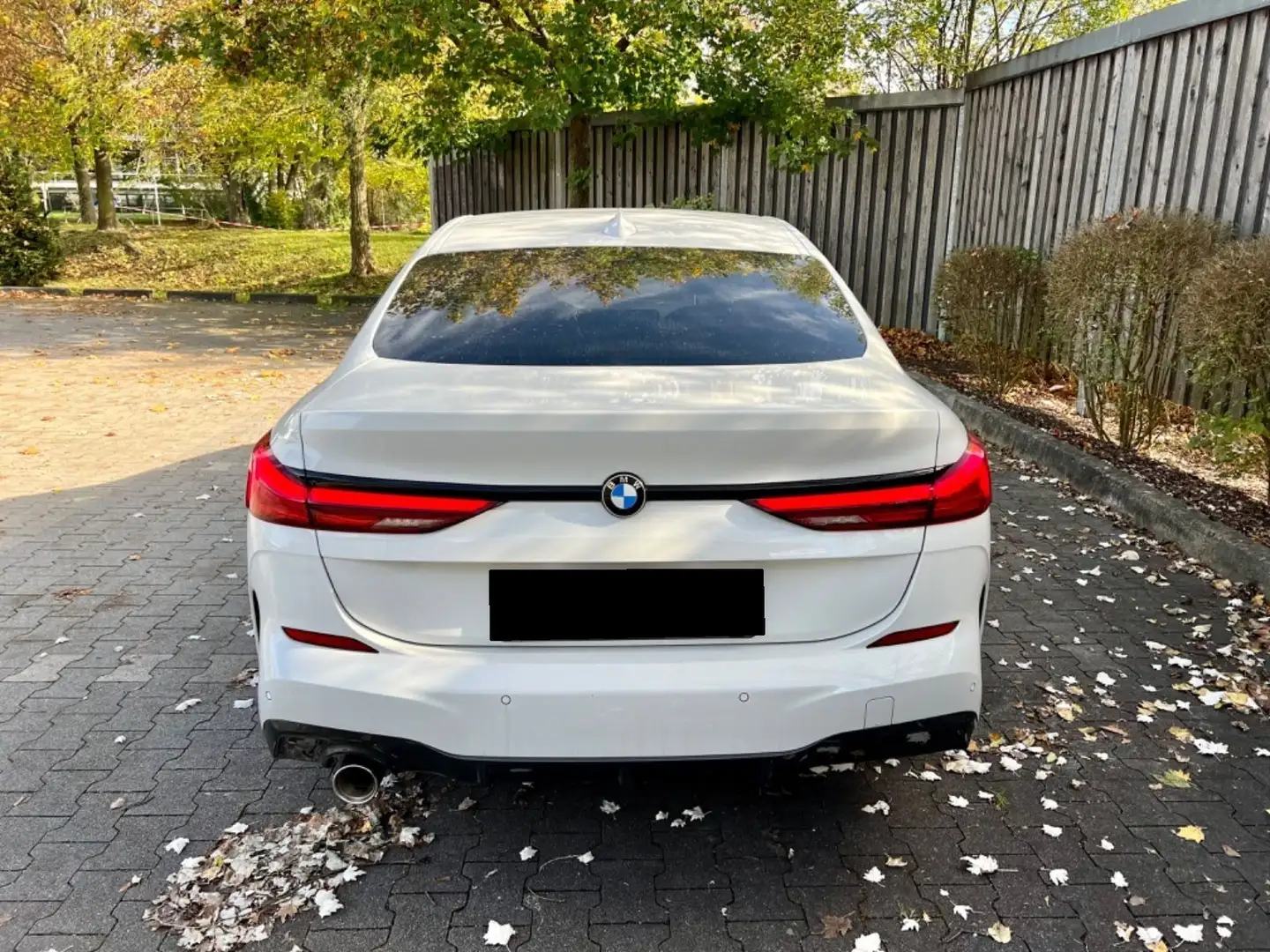 BMW 218 i Gran Coupe M Sport Weiß - 2