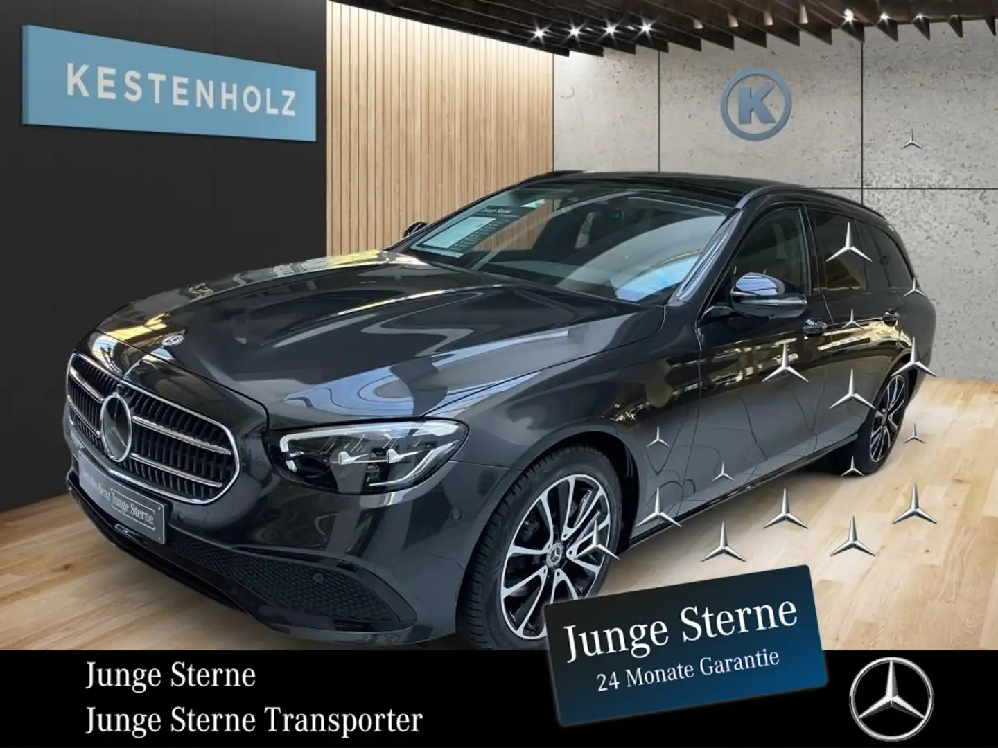 Mercedes-Benz E 220 E 220 d T *AVANTGARDE*NIGHT*PANO*MBUX*SHZ*NAVI* Grau - 1
