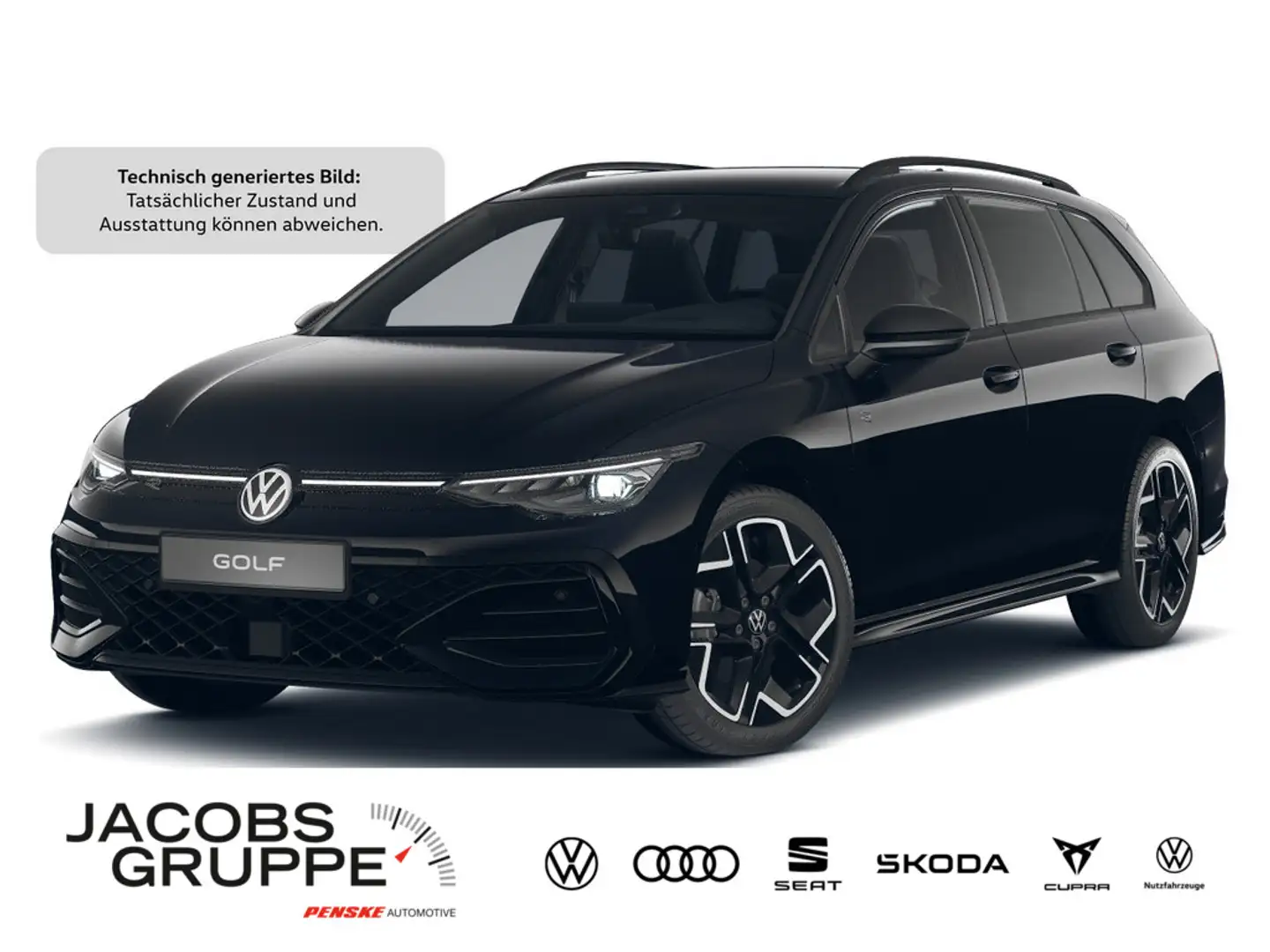 Volkswagen Golf VIII Variant 2.0 TDI R-Line "Black Style" Schwarz - 1