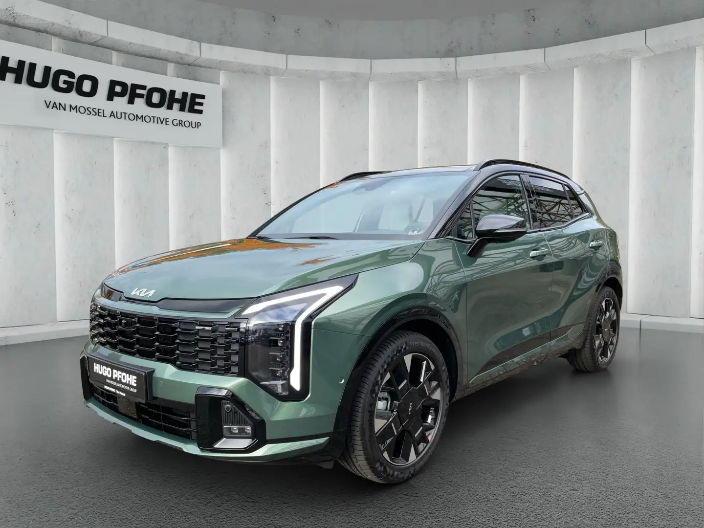 Kia Sportage GT-line 1.6 CRDi EcoDynamics+ DCT Sports Utility V Groen - 1