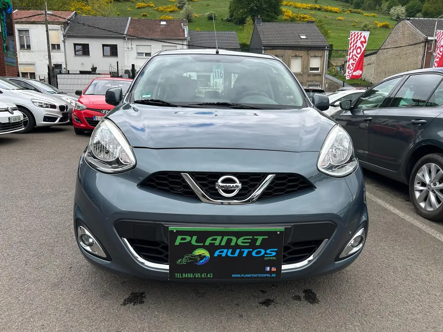 Nissan Micra 1.2i 5 PORTES AIRCO BLUETOOTH GARANTIE 12 MOIS Сірий - 2