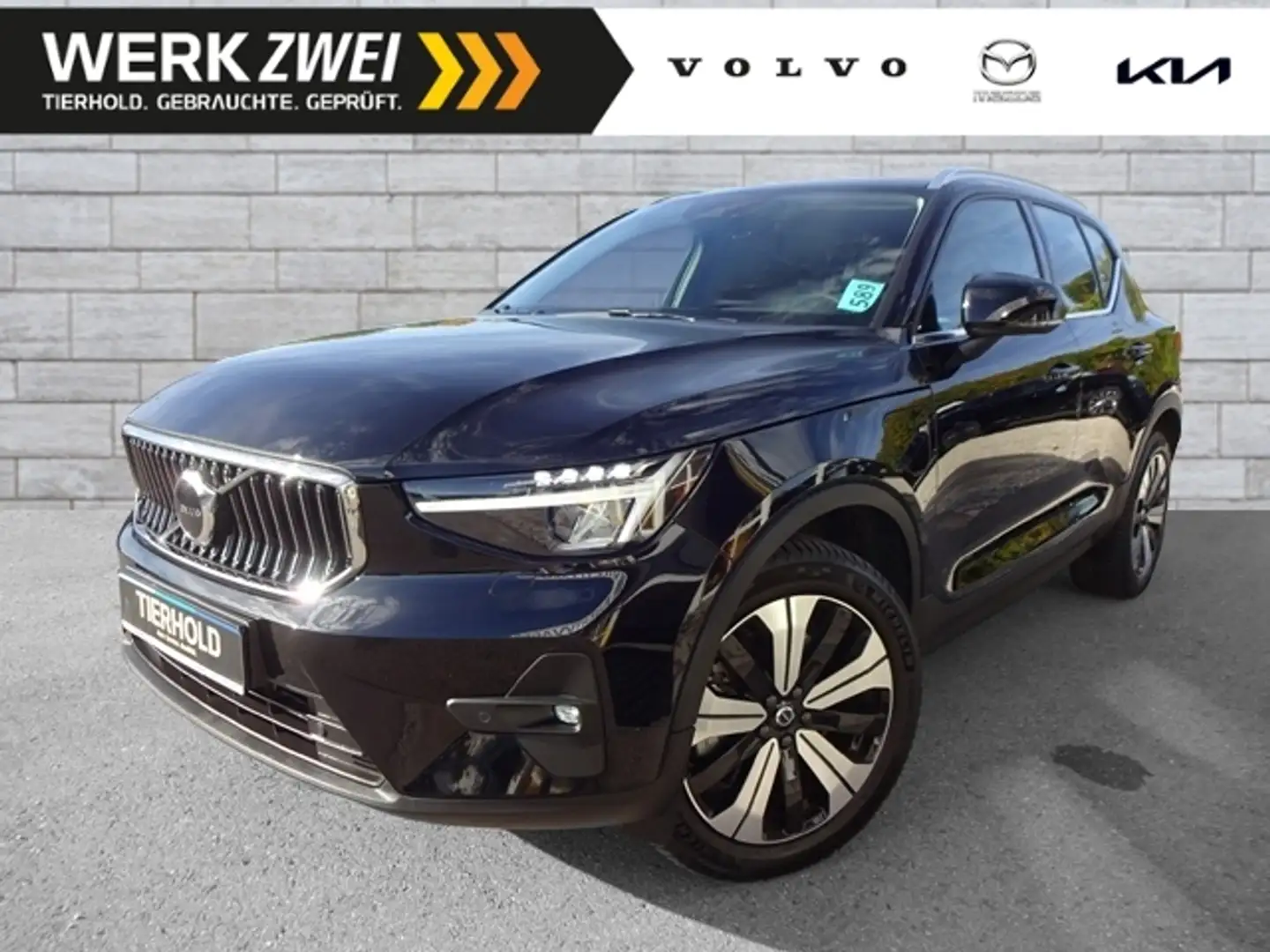 Volvo XC40 T5 Plus Bright Plug-In ACC LEDER Allwetter Schwarz - 1
