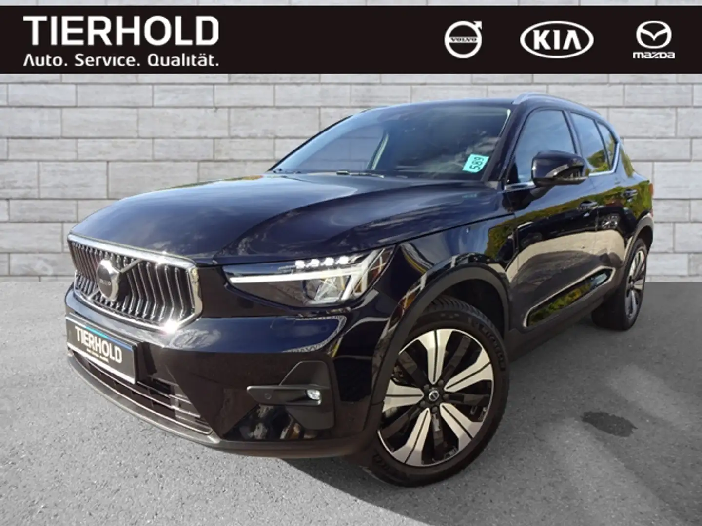 Volvo XC40 T5 Plus Bright Plug-In ACC LEDER Allwetter Schwarz - 2
