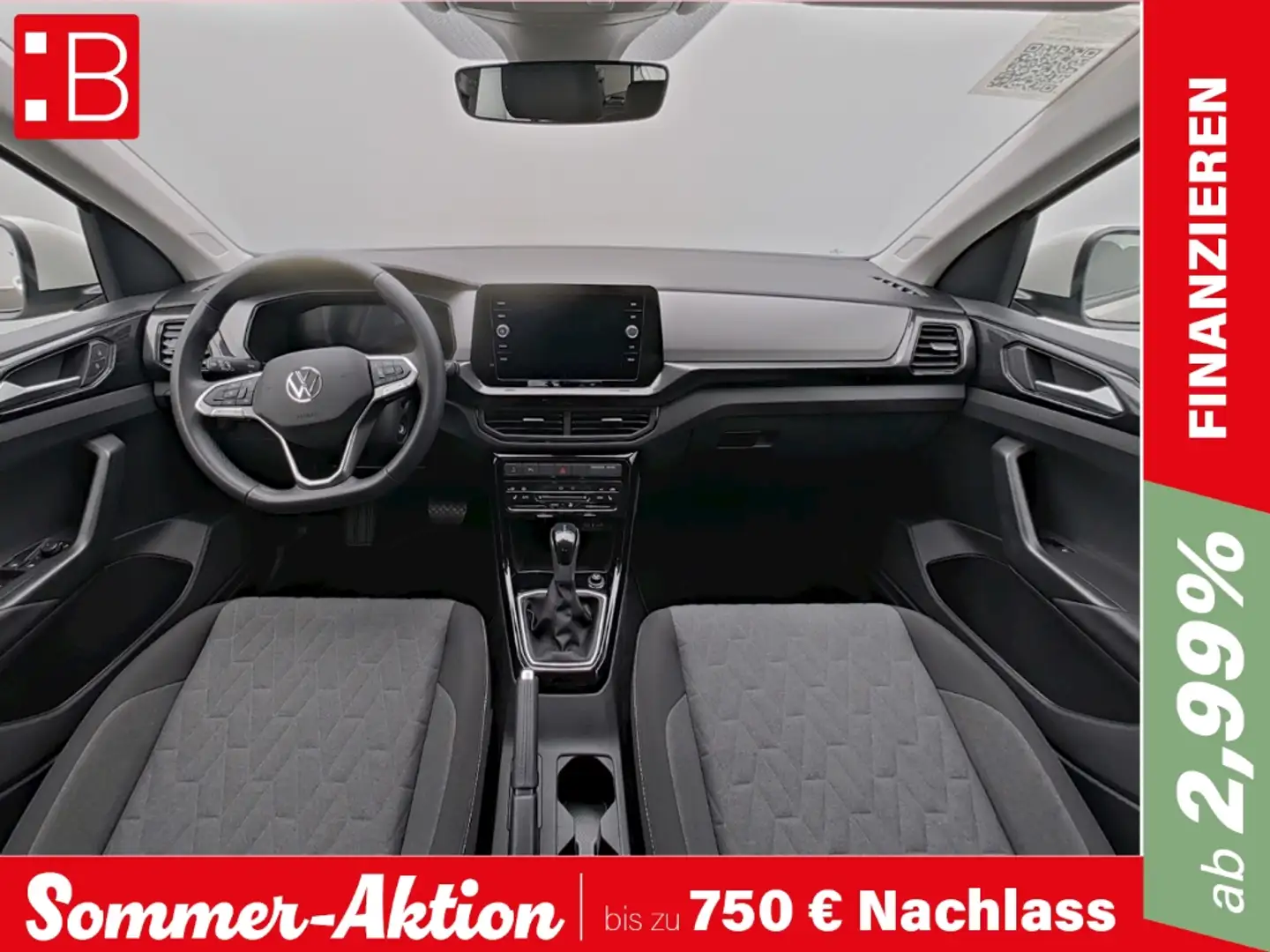 Volkswagen T-Cross 1.0 TSI DSG Life NAVI KAMERA Grau - 1