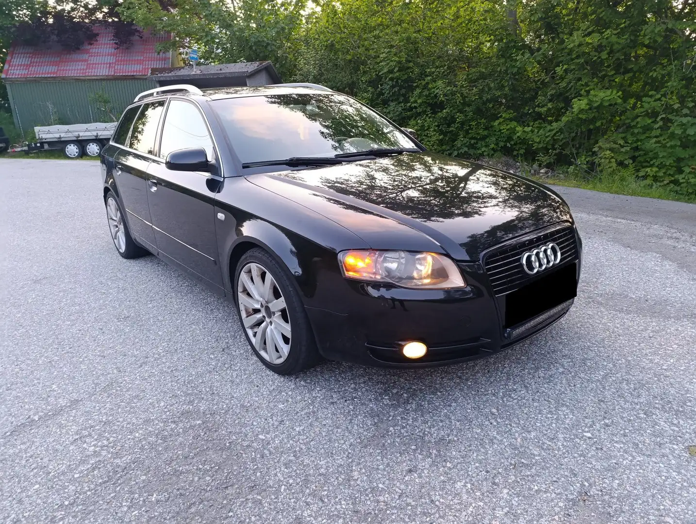 Audi A4 A4 Avant 1.9 tdi 110cv auto FL Nero - 1