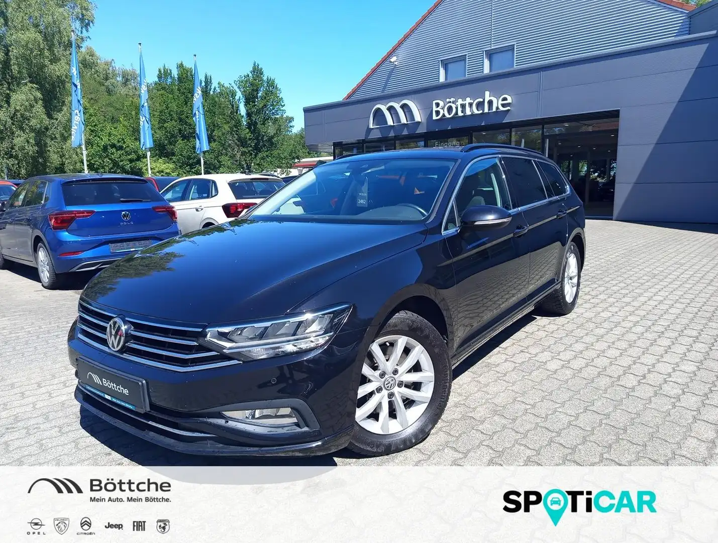 Volkswagen Passat Variant Business 1.5 TSI AHK*NAVI*LED Schwarz - 1
