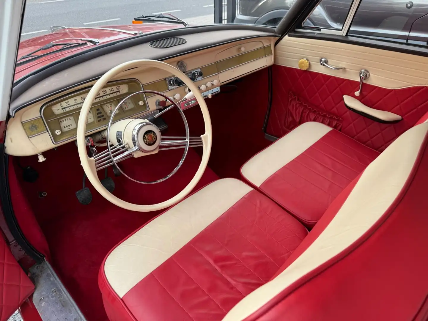 Borgward ISABELLA TS 1961 OLDTIMER 75 PS UNIKAT GEPFLEGT Weiß - 2
