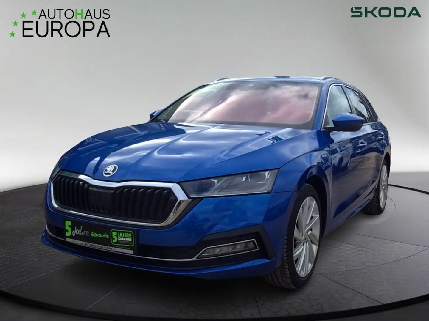 Skoda Octavia Combi 1.4 TSI DSG Style iV ACC Leder Matrix Navi K Blau - 1