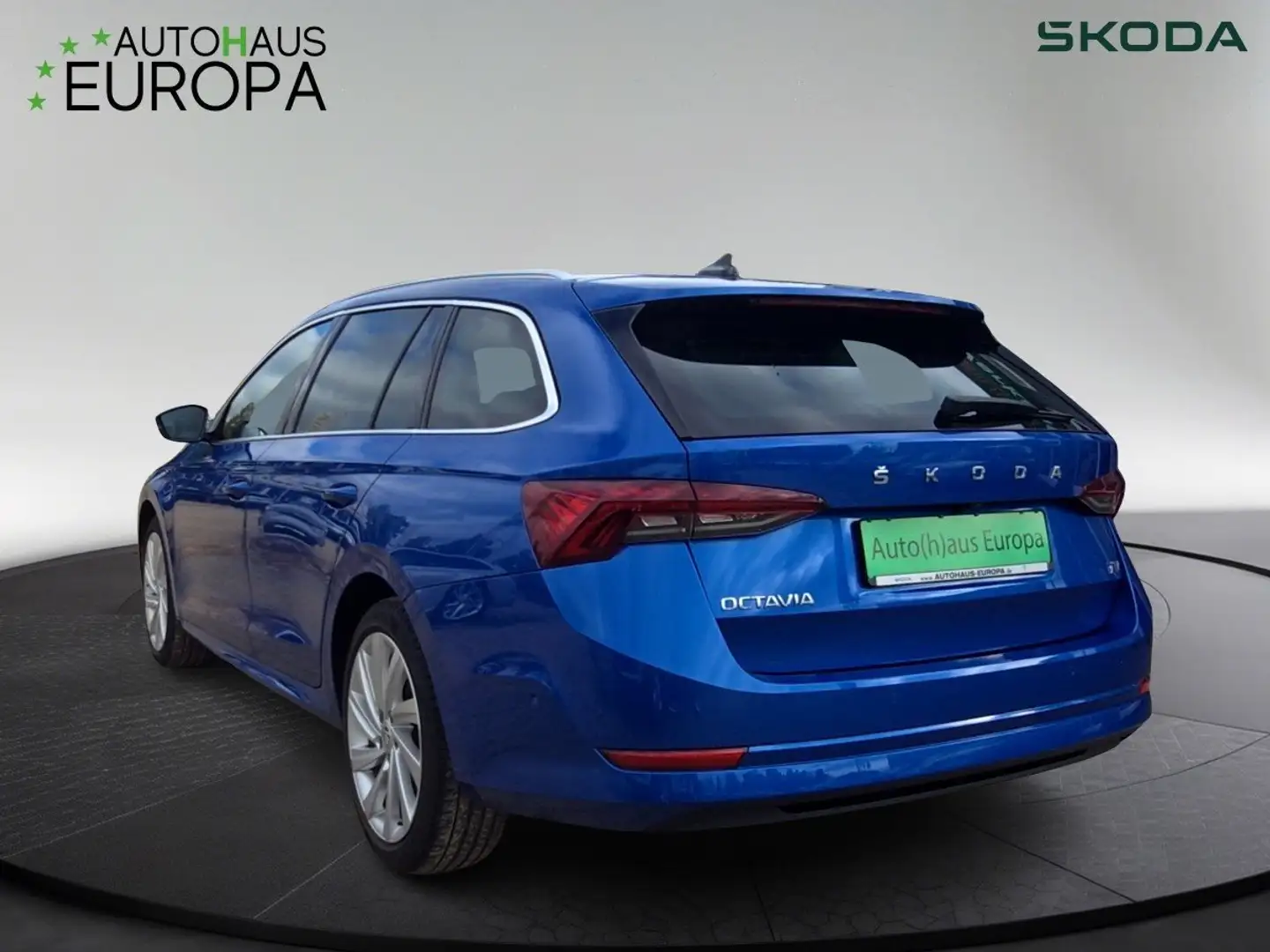 Skoda Octavia Combi 1.4 TSI DSG Style iV ACC Leder Matrix Navi K Blau - 2