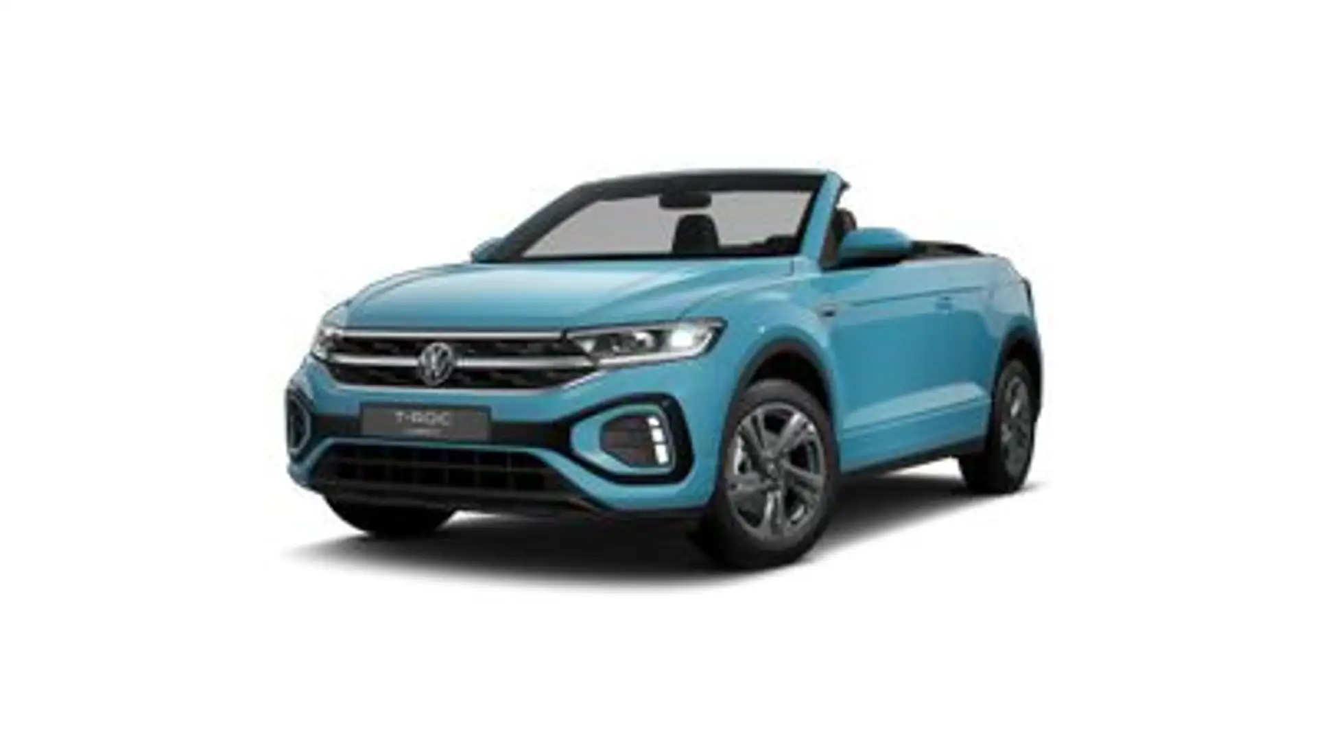 Volkswagen T-Roc Cabriolet R-Line 1.5 l TSI OPF 110 kW (150 PS) 6-G Blau - 1