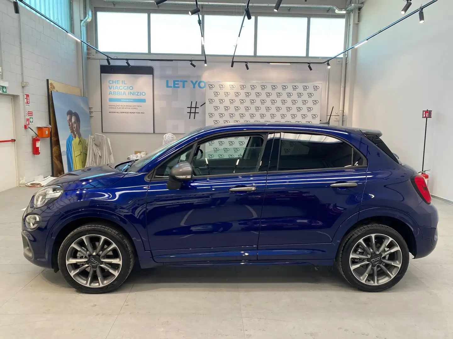 Fiat 500X 2022 1.5 t4 hybrid Sport 130cv dct Blu/Azzurro - 2