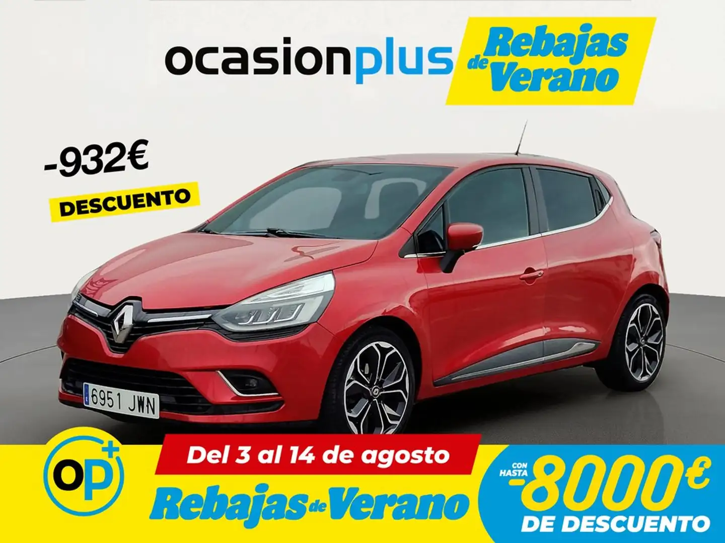 Renault Clio TCe GPF Energy Zen 66kW Rojo - 1