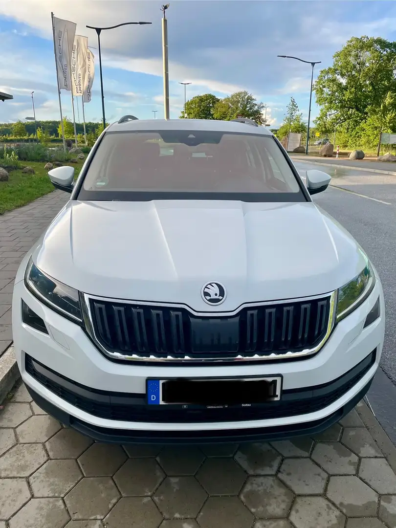 Skoda Kodiaq Kodiaq 2.0 TDI DSG Clever Weiß - 1