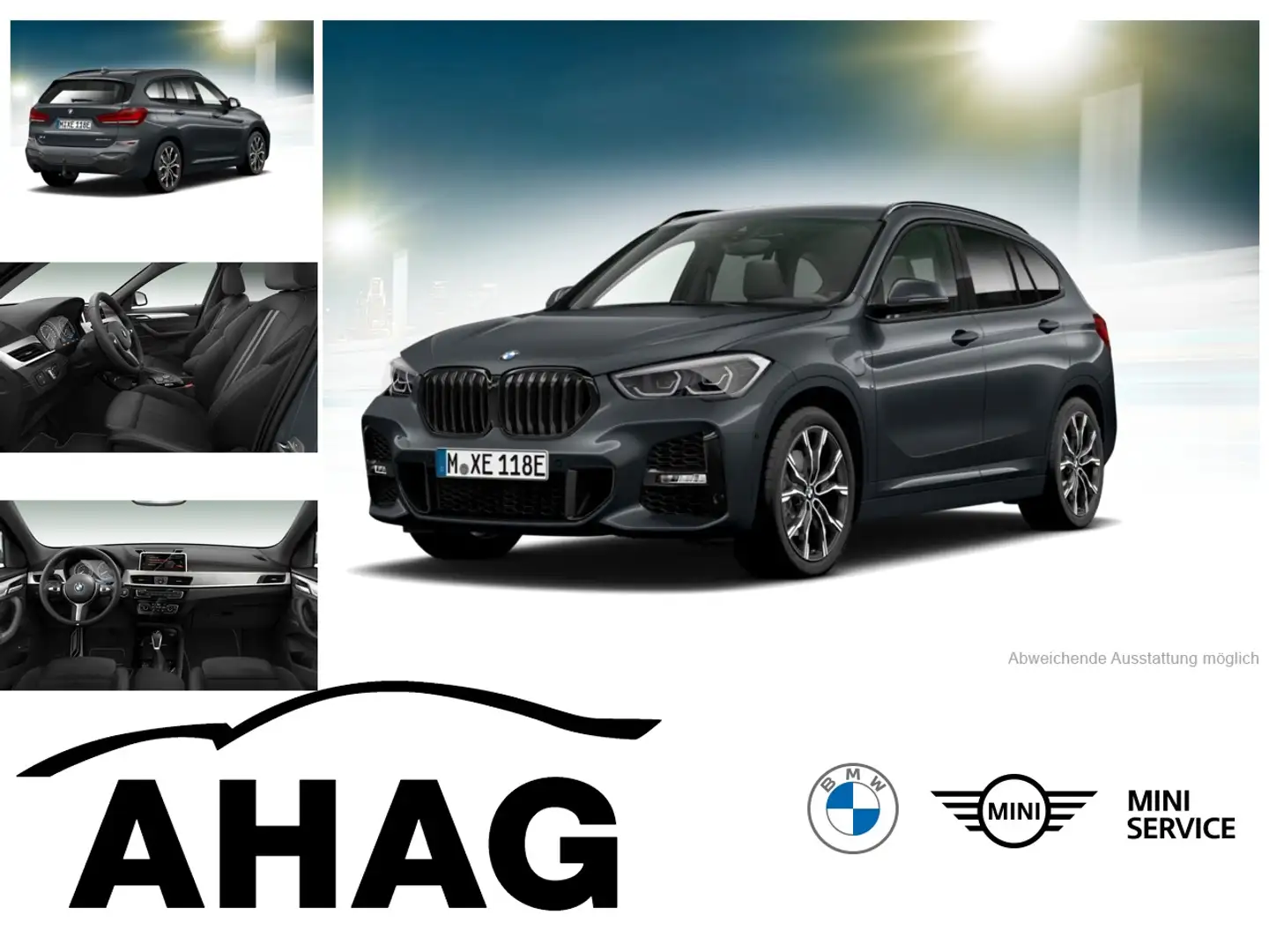 BMW X1 xDrive25e M Sport Steptronic Aut. Klimaaut. Grigio - 1
