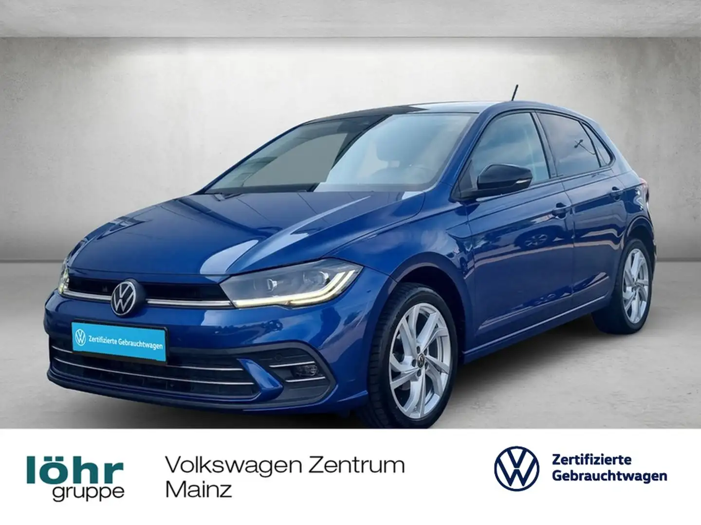 Volkswagen Polo VI 1.0 TSI DSG Style *Navi*Kamera* Blau - 1